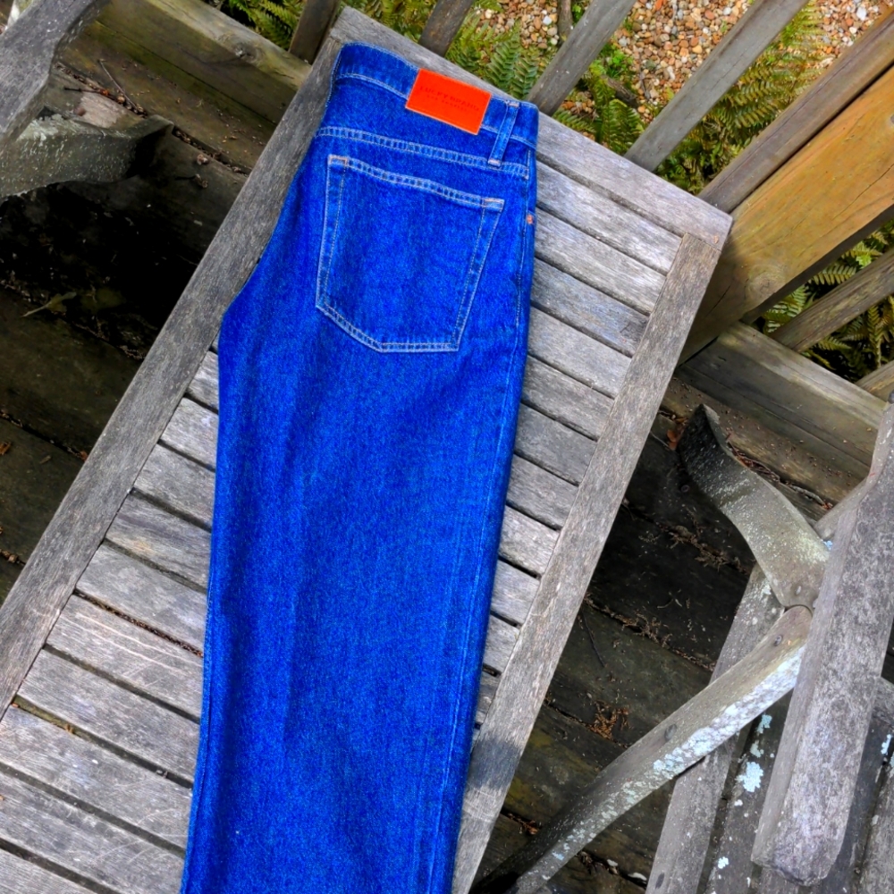 Lucky Brand relaxed stovepipe cropped jeans